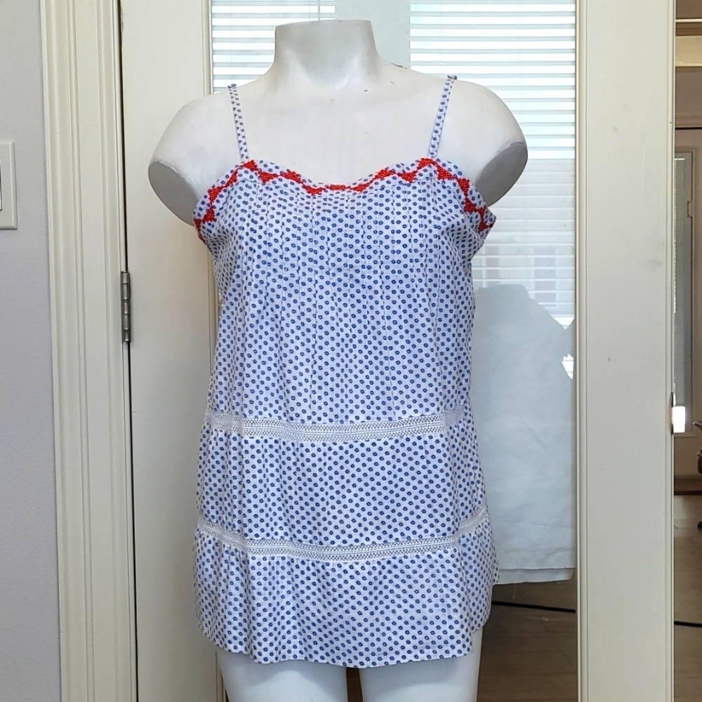 Lucky Brand Embroidered Camisole Top